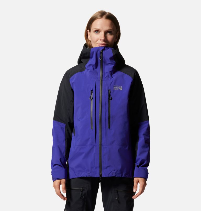 Women's Routefinder GORE-TEX® PRO Jacket, Color: Klein Blue, Black, image 1