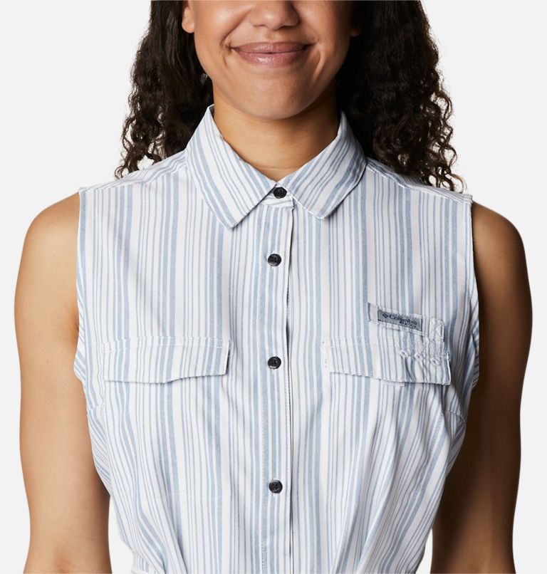 Robe tissée PFG Sun Drifter II Femme, Color: Carbon Vertical Stripe, image 4
