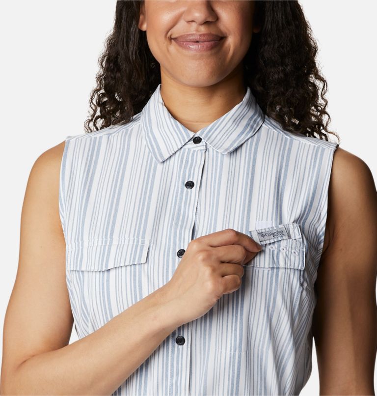Robe tissée PFG Sun Drifter II Femme, Color: Carbon Vertical Stripe, image 6