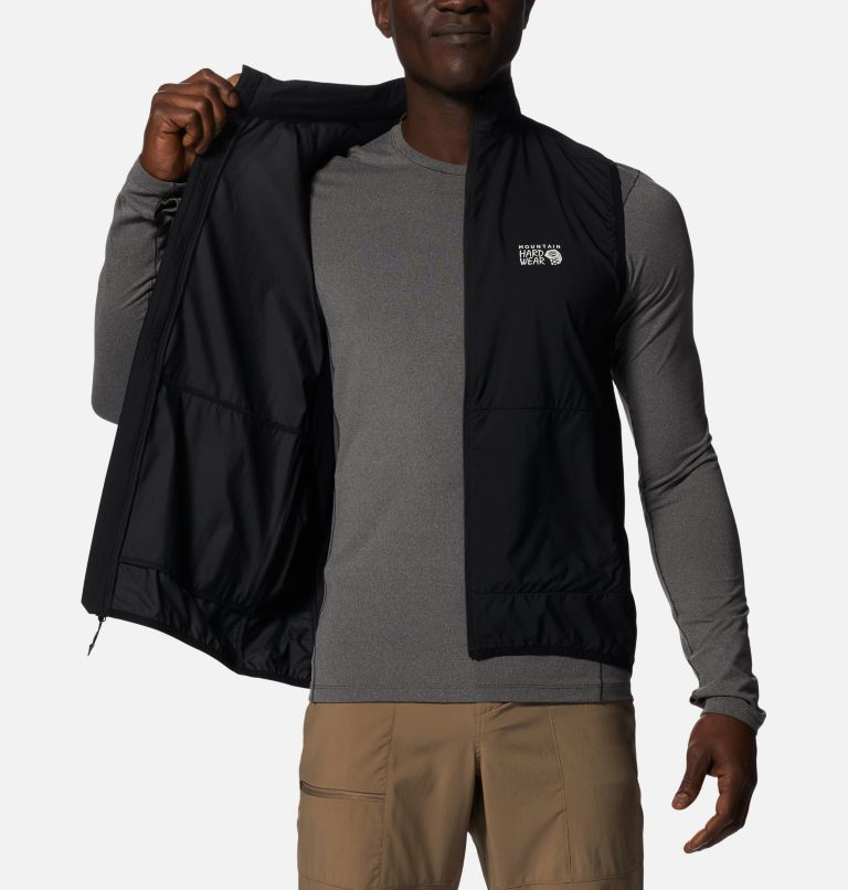 Men's Kor Airshell Vest, Color: Black, image 5