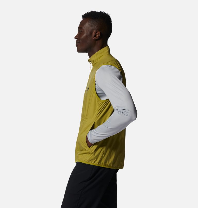 Men's Kor AirShell Vest, Color: Moon Moss, image 3