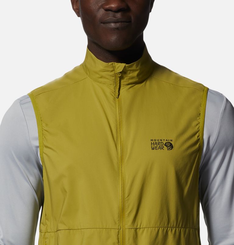 Men's Kor AirShell Vest, Color: Moon Moss, image 4