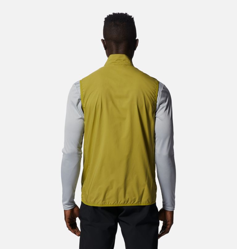 Men's Kor AirShell Vest, Color: Moon Moss, image 2