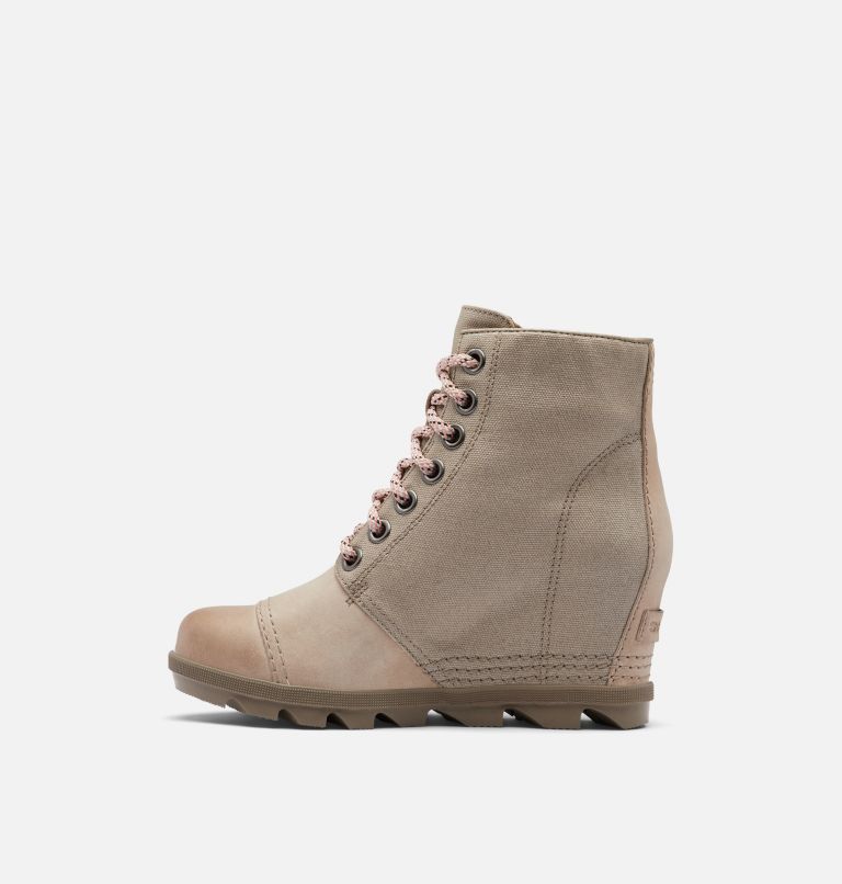 Thumbnail: Women's Joan Of Arctic Wedge II PDX Bootie, Color: Omega Taupe, Wet Sand, image 4