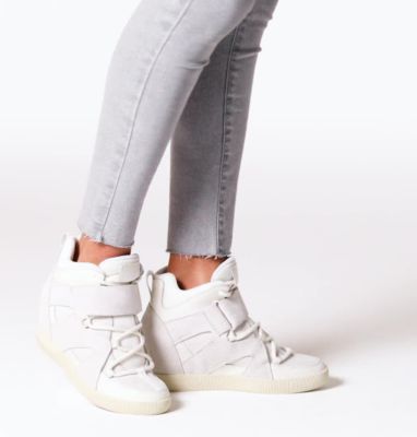 Sporty sales wedge booties