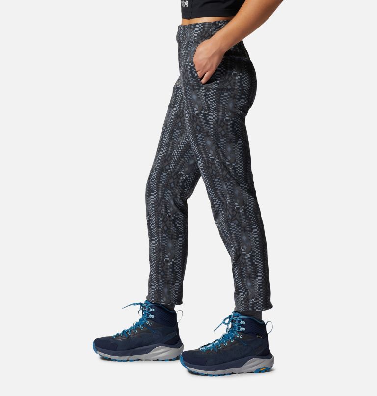 Pantalon à ceinture élastique Dynama Femme, Color: Volcanic Geos Print, image 3