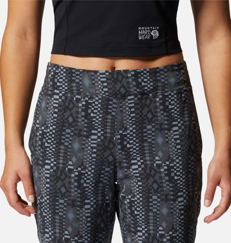 Pantalon à ceinture élastique Dynama Femme, Color: Volcanic Geos Print, image 4