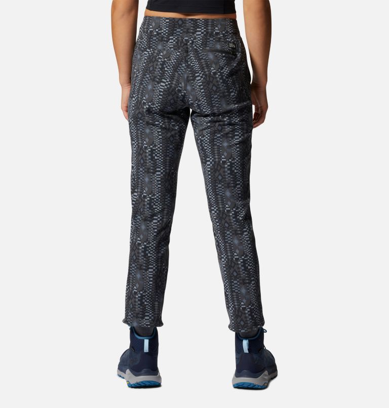 Pantalon à ceinture élastique Dynama Femme, Color: Volcanic Geos Print, image 2