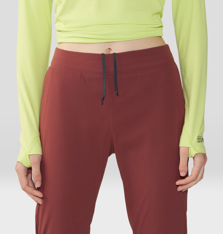 Pantalon à ceinture élastique Dynama Femme, Color: Pluot, image 4