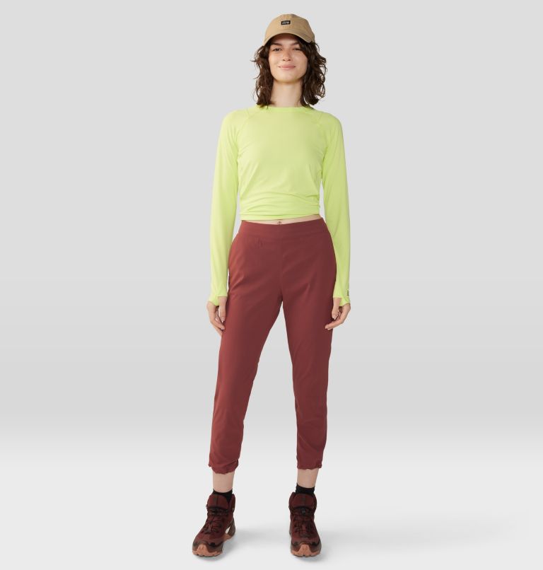 Pantalon à ceinture élastique Dynama Femme, Color: Pluot, image 8