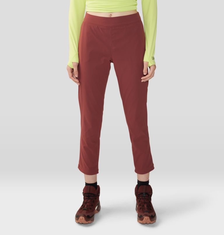 Pantalon à ceinture élastique Dynama Femme, Color: Pluot, image 1