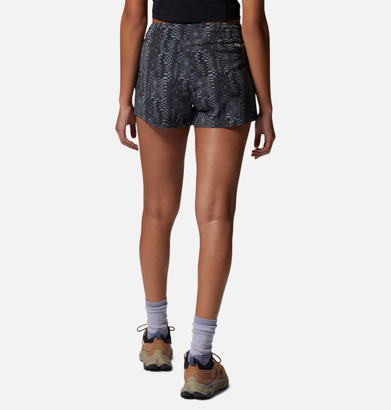 Women's Dynama Pull-On Short, Color: Volcanic Geos Print, image 2