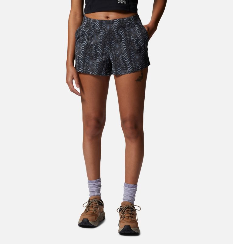 Women's Dynama Pull-On Short, Color: Volcanic Geos Print, image 1