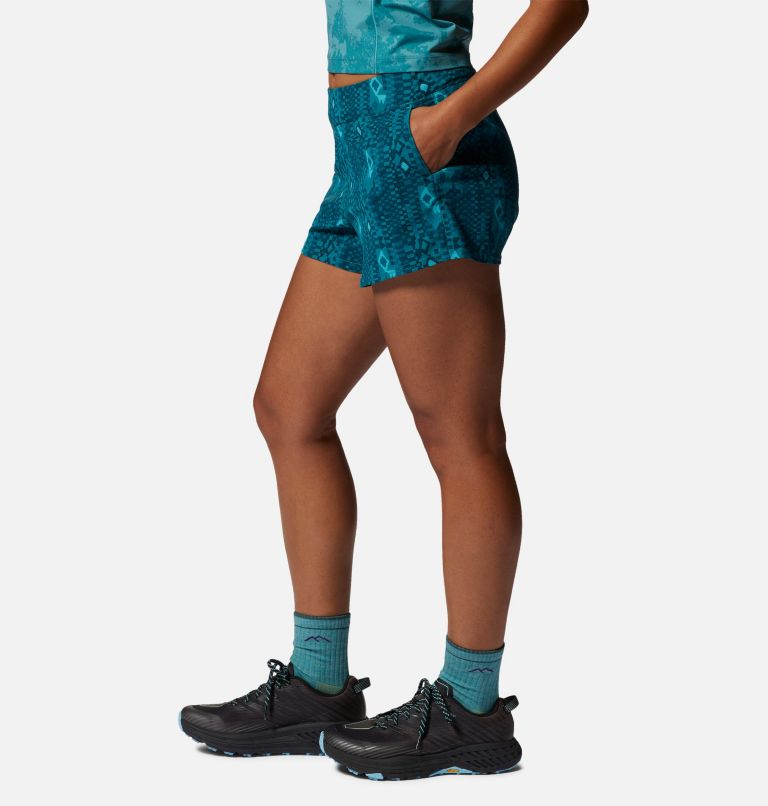 Women's Dynama Pull-On Short, Color: Palisades Geos Print, image 3