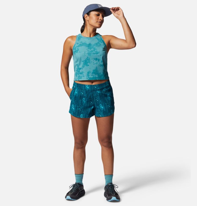 Women's Dynama Pull-On Short, Color: Palisades Geos Print, image 6