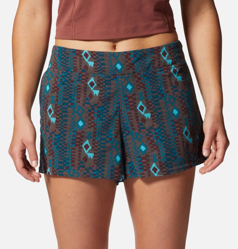 Thumbnail: Women's Dynama Pull-On Short, Color: Clay Earth Geos Print, image 4