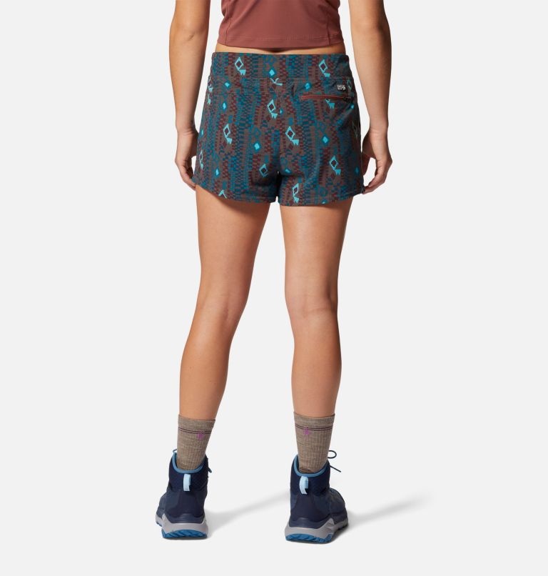 Thumbnail: Women's Dynama Pull-On Short, Color: Clay Earth Geos Print, image 2