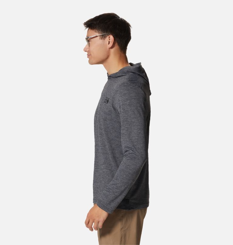 Hoodie Sunblocker | 004 | XL, Color: Dark Storm Heather, image 3