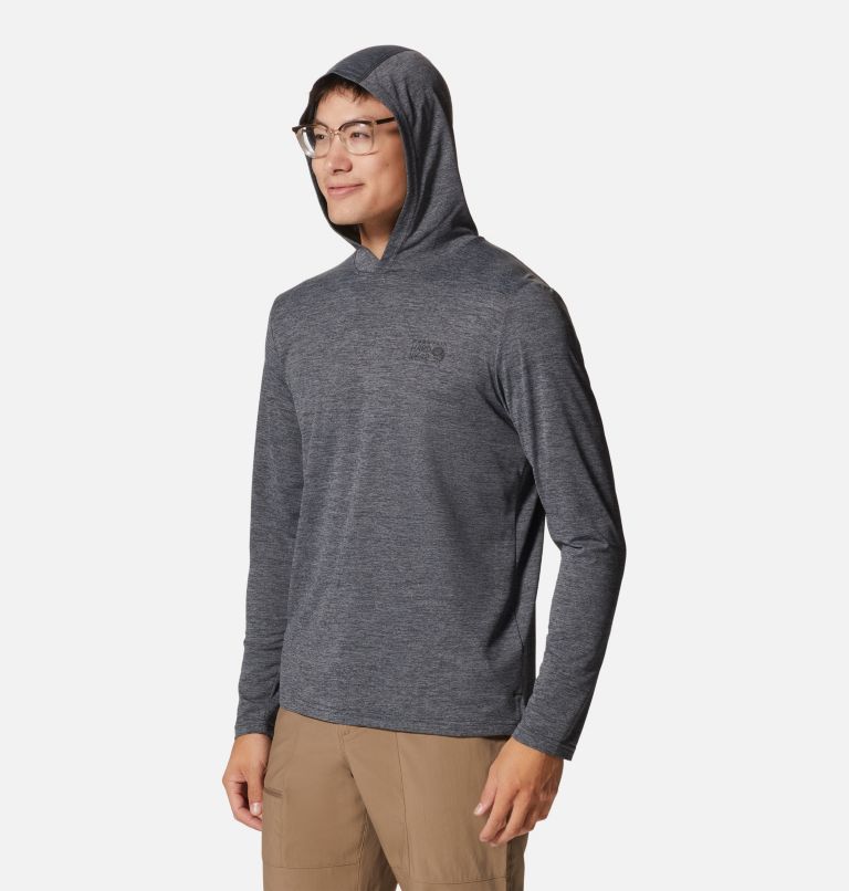 Hoodie Sunblocker | 004 | XL, Color: Dark Storm Heather, image 6