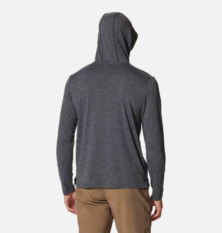 Hoodie Sunblocker | 004 | XL, Color: Dark Storm Heather, image 2