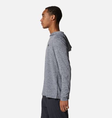 Men's Sunblocker Hoody, Color: Foil Grey Heather, image 7