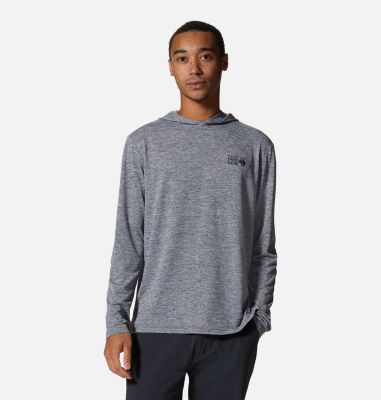 Men's Sunblocker Hoody, Color: Foil Grey Heather, image 5