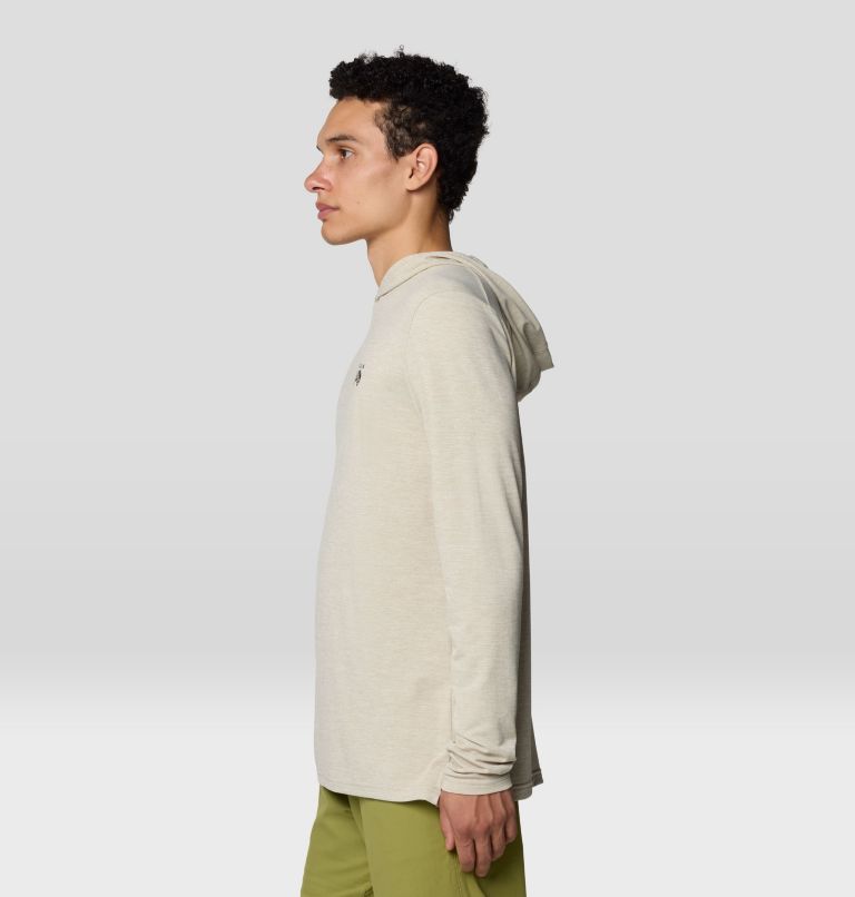Men's Sunblocker Hoody, Color: Sandblast Heather, image 3