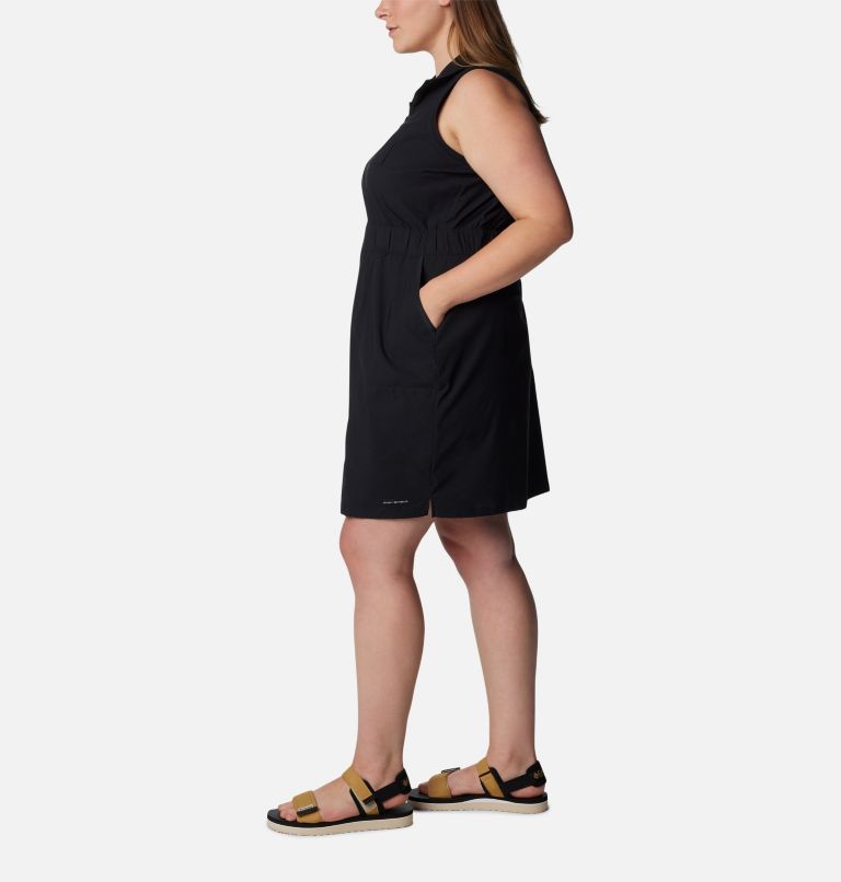 Women's Leslie Falls Dress - Plus Size, Color: Black, image 3