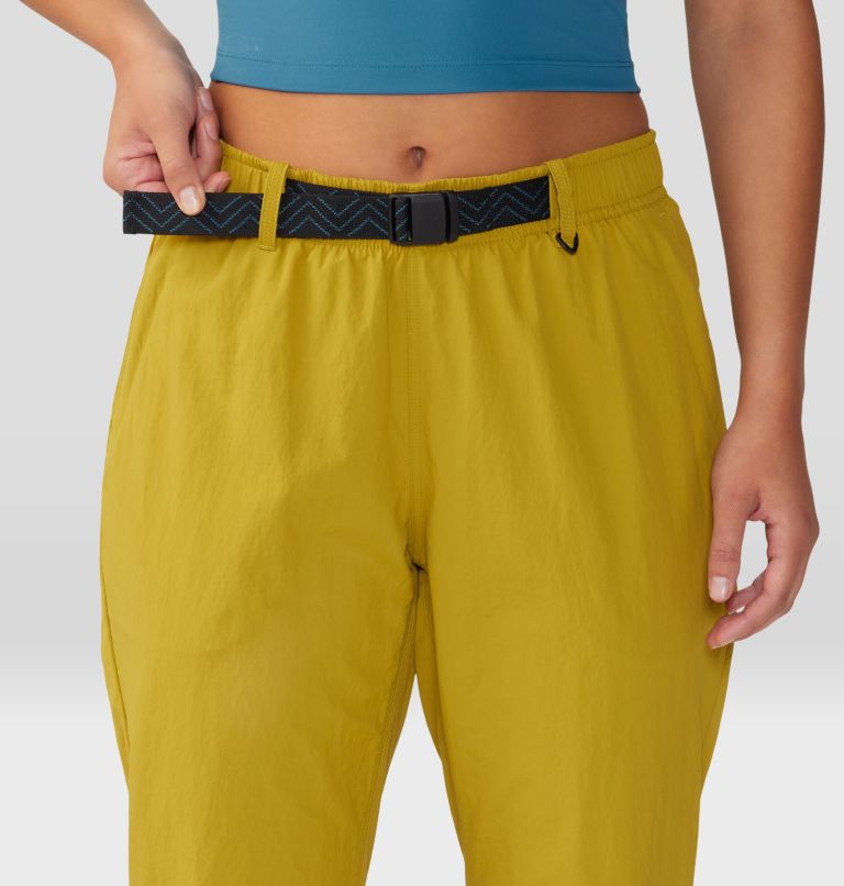 Women's Stryder Mid Rise Pant, Color: Dark Citron, image 4