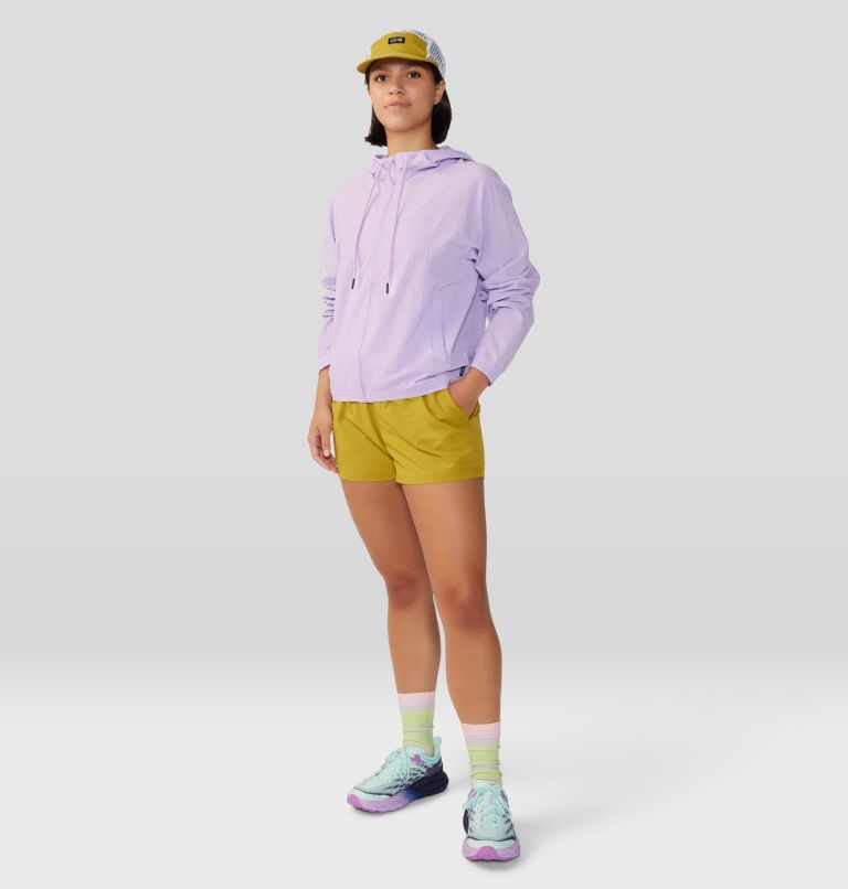 Women's Stryder Swim Short, Color: Dark Citron, image 6