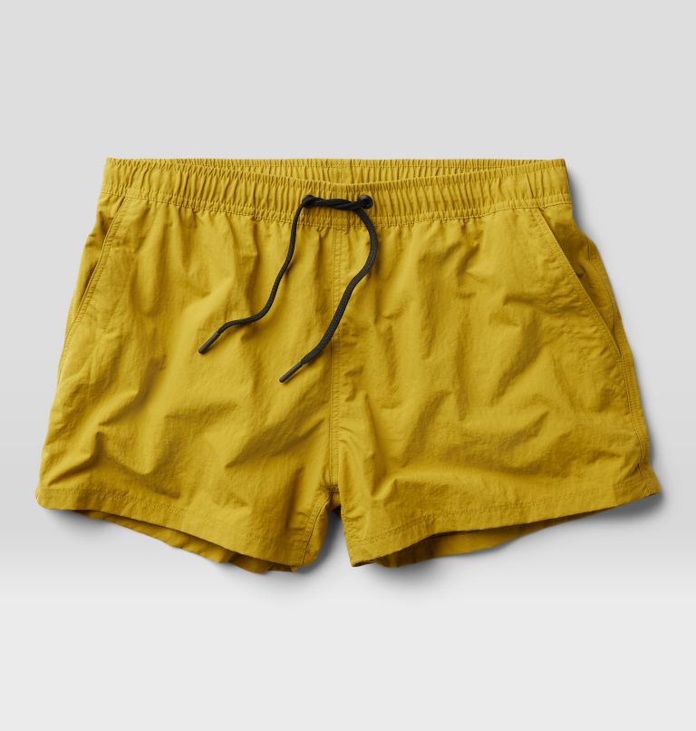 Women's Stryder Swim Short, Color: Dark Citron, image 8