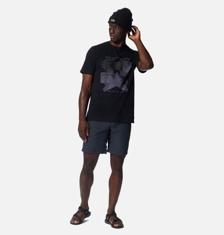 Mens FEAR OF GOD ESSENTIALS black Shell Running Shorts