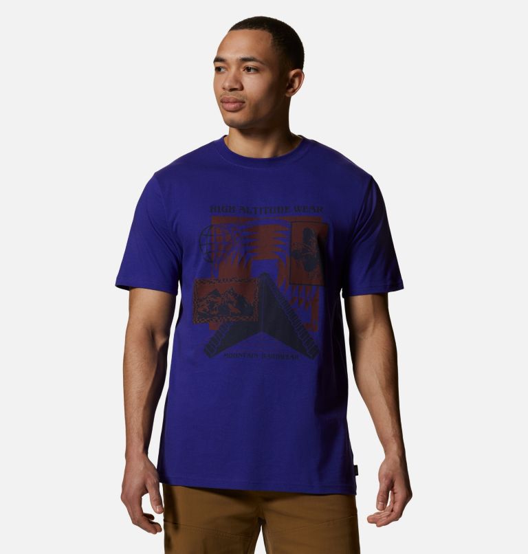 Thumbnail: Altitude Stairs Short Sleeve | 503 | S, Color: Klein Blue, image 1