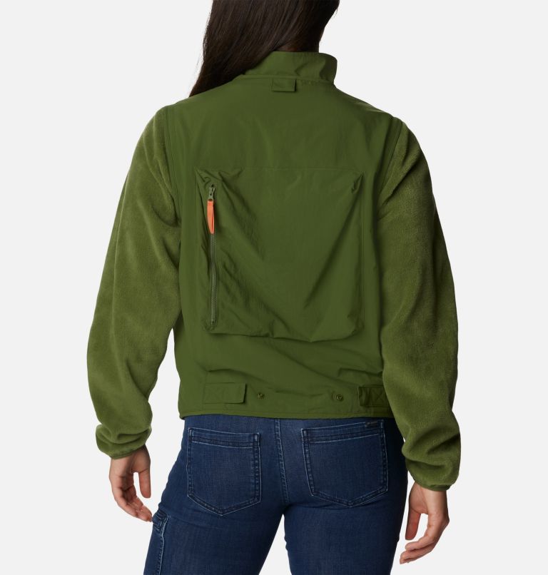 Women's Skeena River Jacket, Color: Pesto, image 2