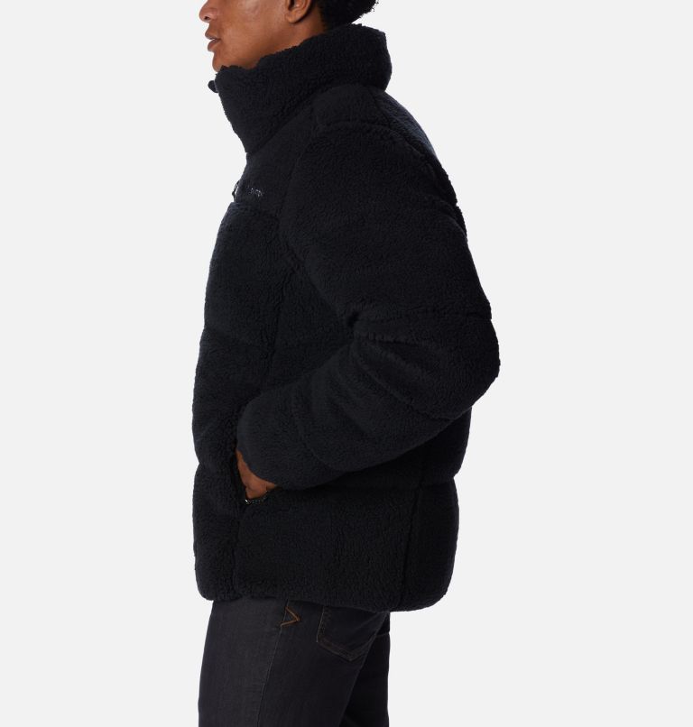 Mens on sale sherpa overcoat