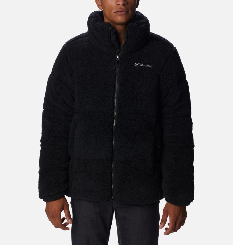 Men s Puffect Sherpa Puffer Jacket Columbia Sportswear