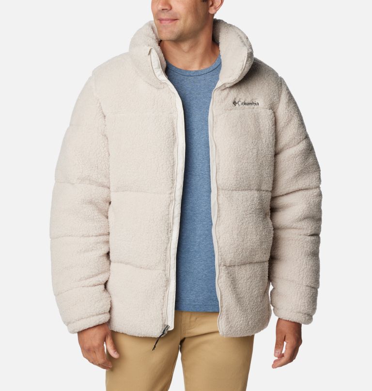 Chaqueta acolchada de forro polar sherpa Columbia Puffect™ para hombre, Chaquetas y cazadoras hombre