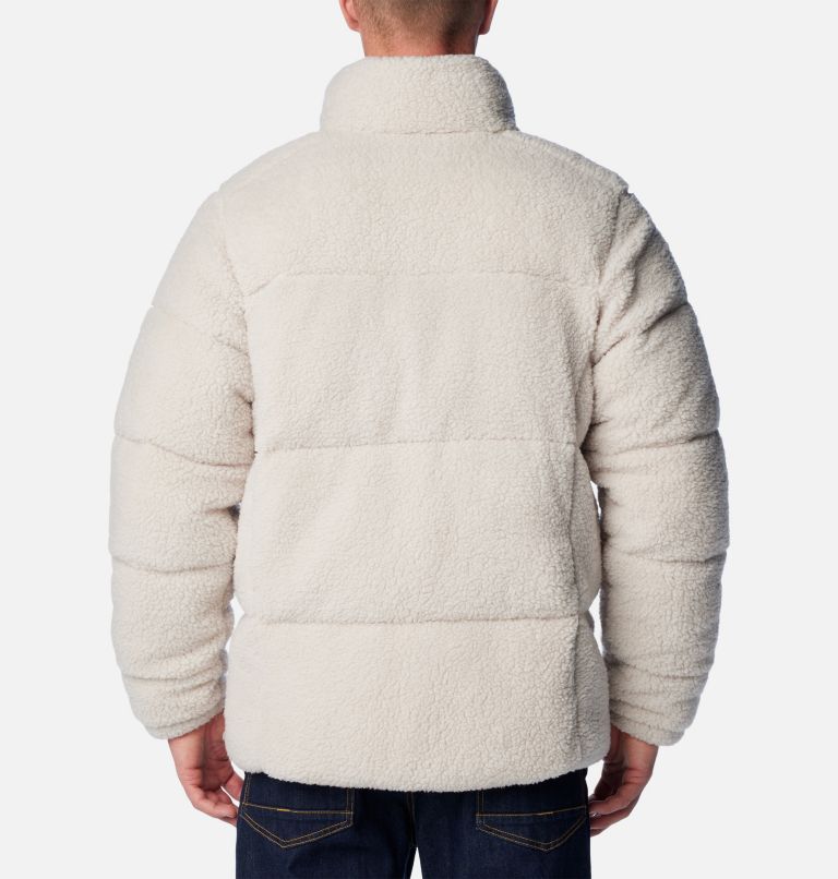 Men's Puffect Sherpa Jacket, Color: Dark Stone, image 2
