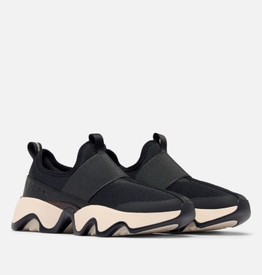 Women's Kinetic Impact II Strap Sneaker, Color: Black, Chalk, image 10