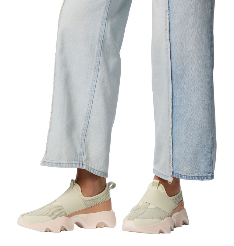 Women's KINETIC Impact II Strap Sneaker | 305 | 8.5, Color: Light Aloe, Chalk, image 10