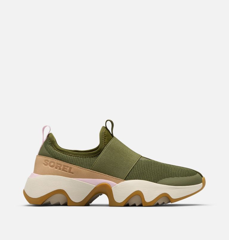 KINETIC Impact II Strap Women's Sneaker, Color: Utility Green, Pink Dawn, image 1