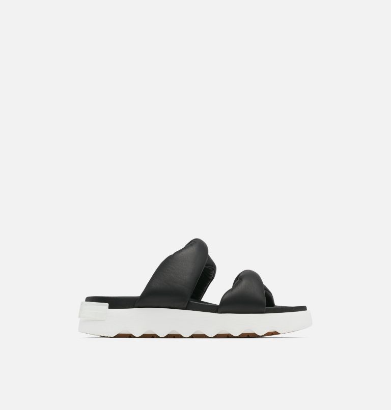 Sorel sales black sandals