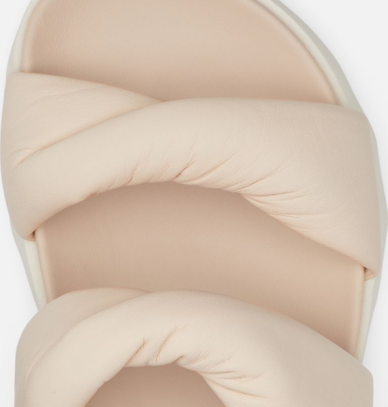 Women's Viibe Twist Slide, Color: Nova Sand, Chalk, image 8