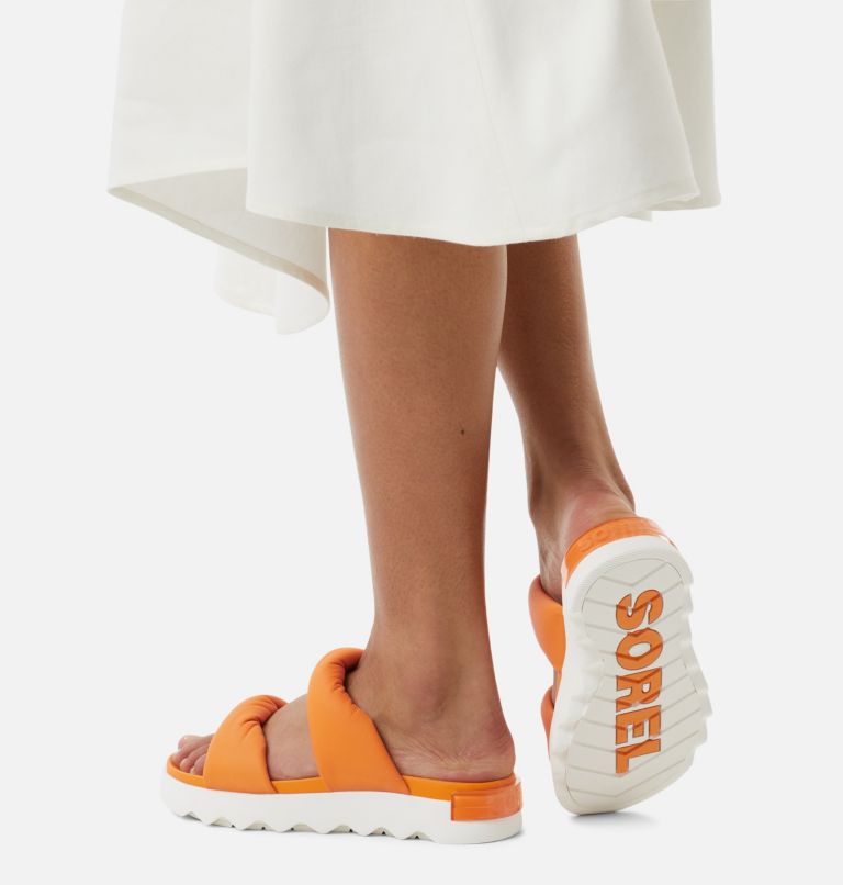 Women's Viibe Twist Slide, Color: Koi, Sea Salt, image 7