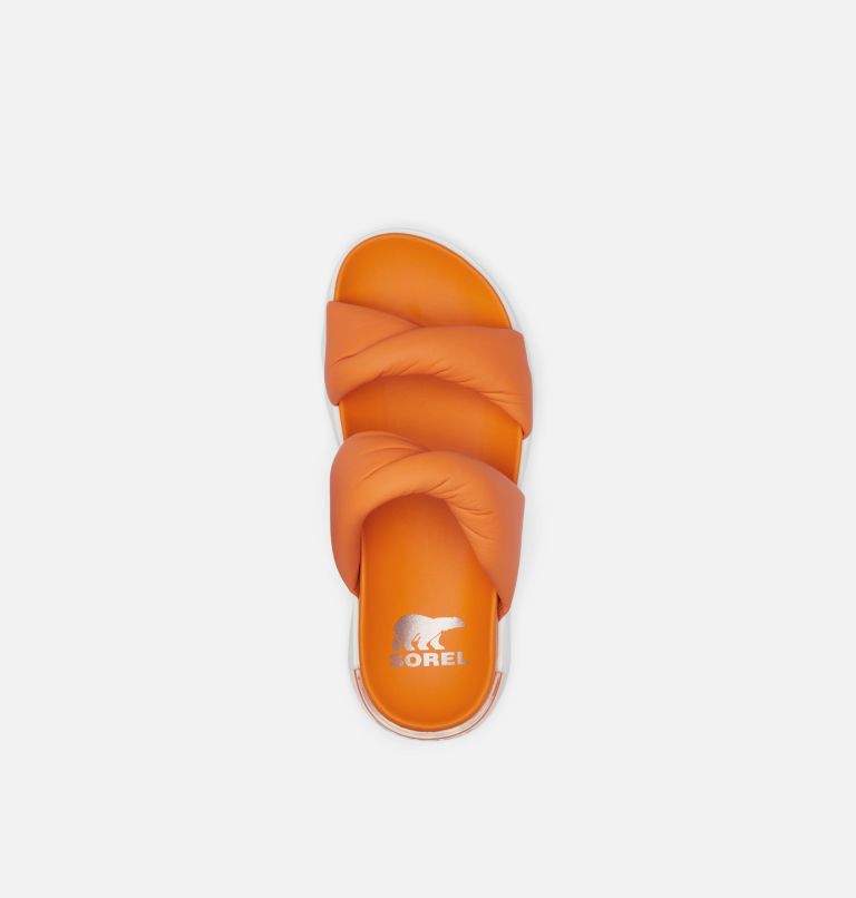 Women's Viibe Twist Slide, Color: Koi, Sea Salt, image 5