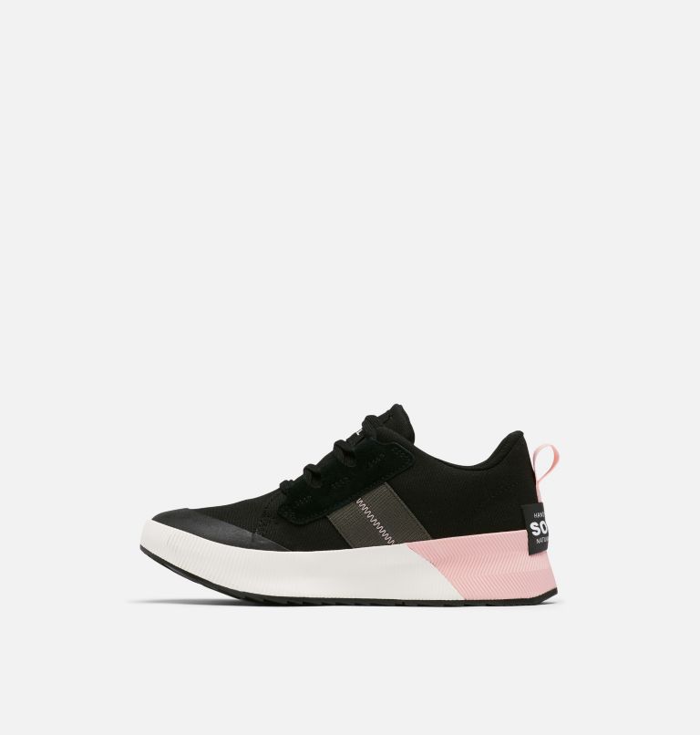 OUT N ABOUT� III LOW SNEAKER CANVAS WP | 011 | 9.5, Color: Black, Vintage Pink, image 4