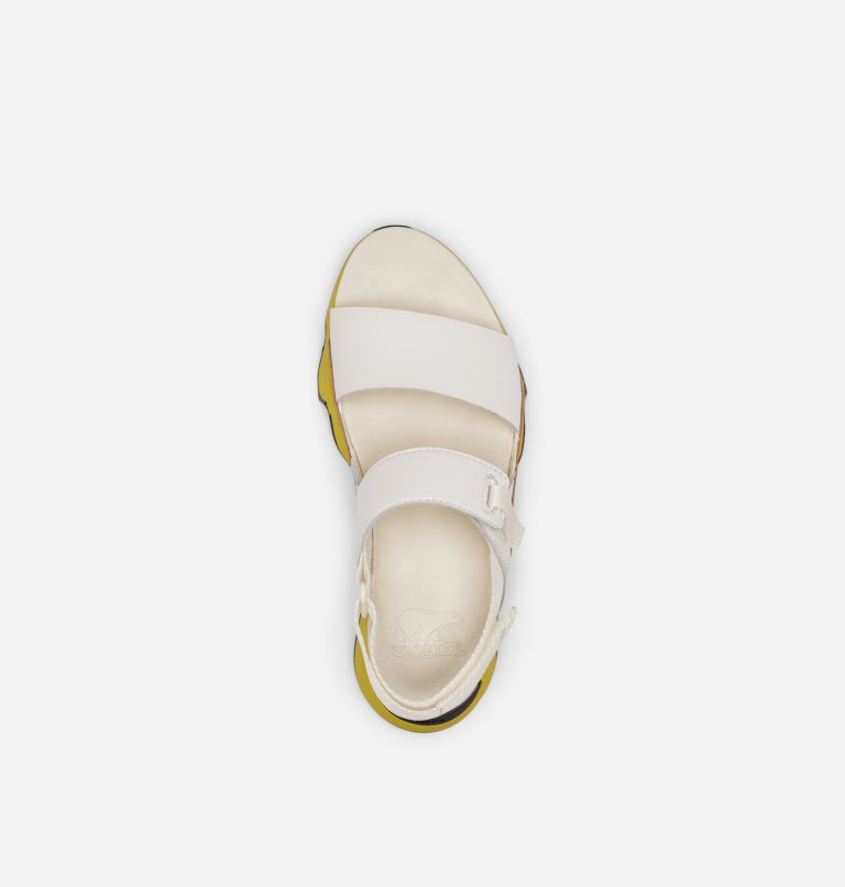 Sorel best sale white sandals