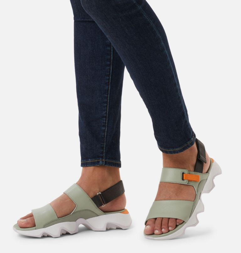 Thumbnail: Women's Kinetic Impact II Sling Low Sandal, Color: Safari, Koi, image 7
