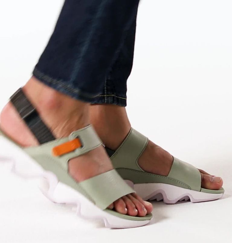 KINETIC� IMPACT II SLING LOW SANDAL | 348 | 5, Color: Safari, Koi