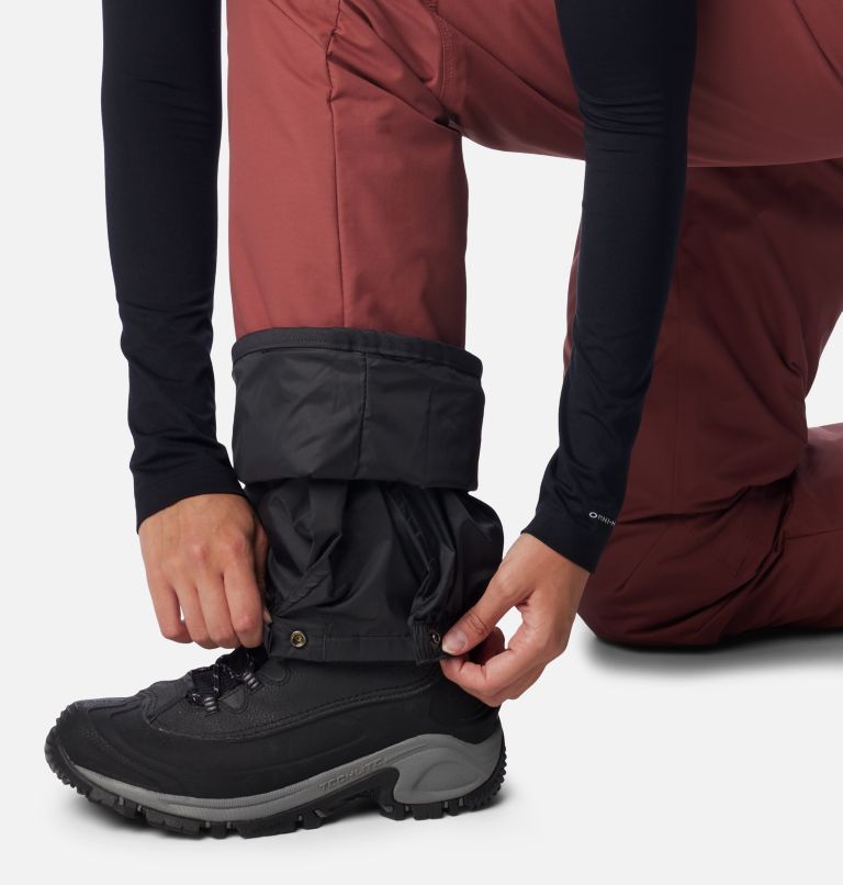 Women's Angeles Forest Insulated Pants, Color: Beetroot, image 7